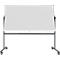 Stativ-Drehtafel Legamaster UNITE, magnetisch, drehbar um 360°, B 2200 x T 12,6 x H 1200 mm, lackierter Stahl, weiß
